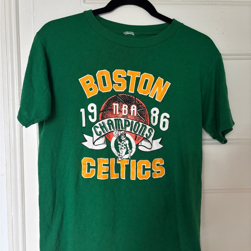 Vintage Boston Celtics 1986 NBA Champions Tee